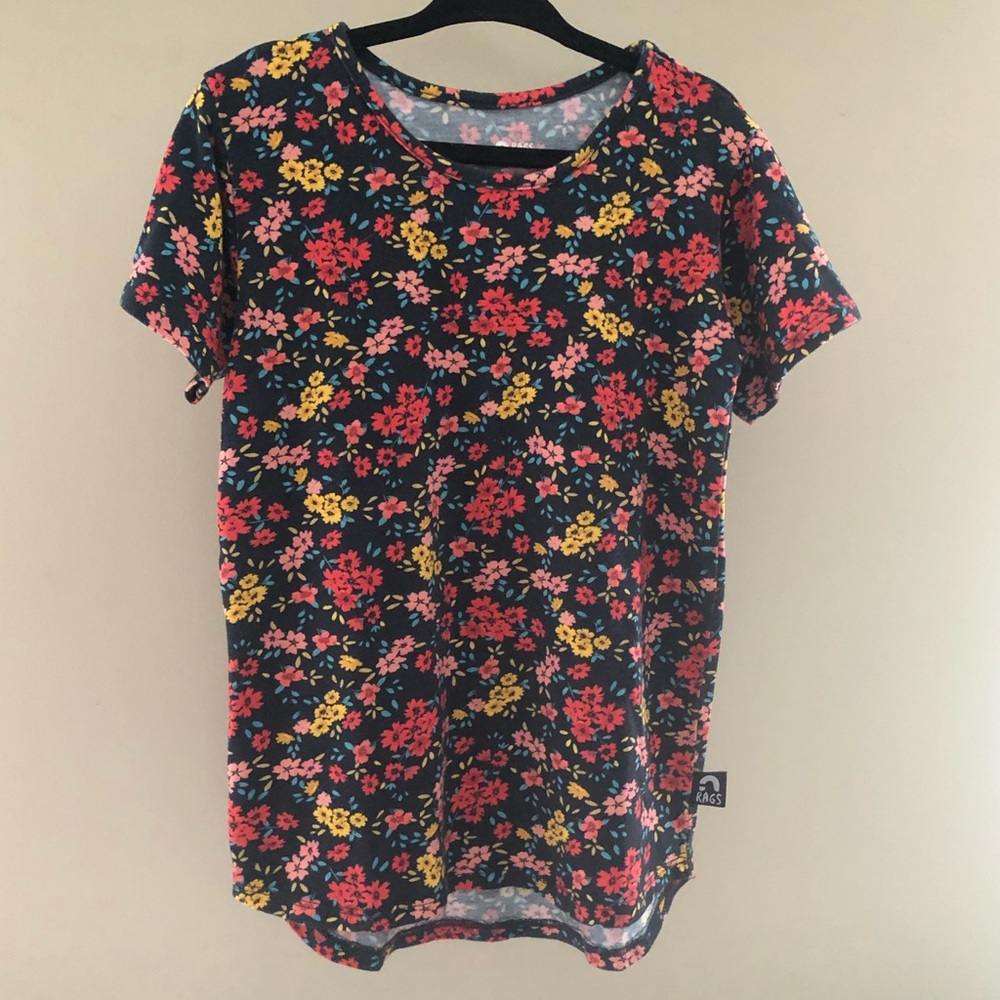 Rags to Raches floral shirt